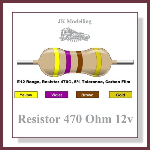 470 ohm resistors - ohm, perfect