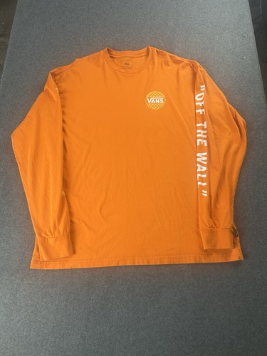 Vans off the wall - wall, orange