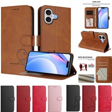 Panda Embossed Leather Wallet