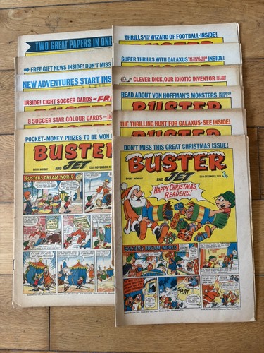 Buster and jet comics - 12,