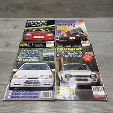 4 x Performance Ford Car Magazine Bundle Job Lot 1993 RS2000 Fiesta Mexico