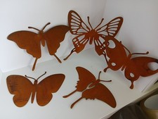 Garden Metal Butterflies Wall