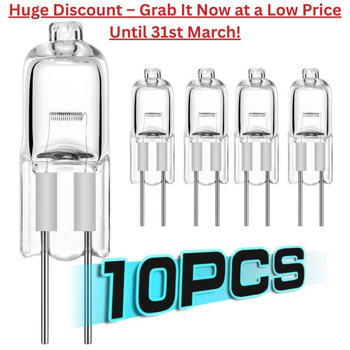 Pack halogen bulbs 12v - g4,