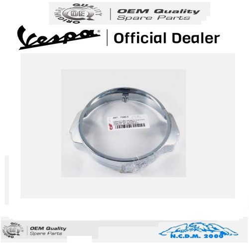 Chrome front headlight - front,