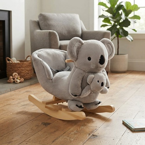 Kids plush rocking horse - kids,