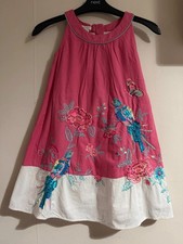Monsoon Girls Dress with Bird