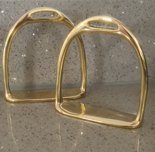 Pair rocking horse stirrups - rocking,
