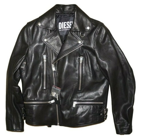 Diesel gotiv leather jacket - diesel, l-gotiv