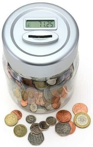Electronic lcd coin - coin, money