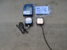 2 x Vision Alert Vigiled 11 Led Light Heads .. Amber .. Recovery, Safety 