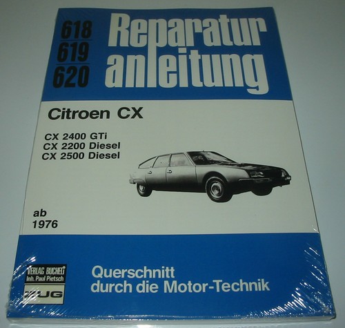 Reparaturanleitung citroen - reparaturanleitung, cx