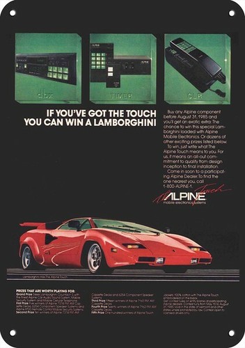 1985 lamborghini alpine car - &,