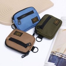 Zipper Coin Purse Canvas Short