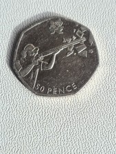 2011 50p London Olympics Shooting