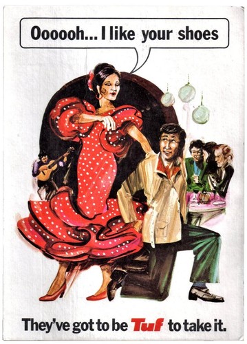 1960 tuf shoes counter - shoes,