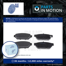 Brake pads set fits mitsubishi - pads,