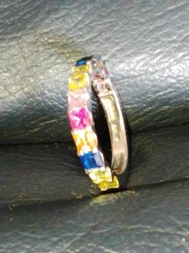 Stone silver multi gemstone - 12,