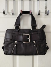 Tula Black Leather Handbag
