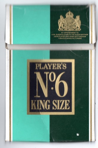 Empty vintage cigarette - empty,