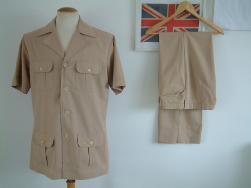 1970 safari suit - 1970's, x