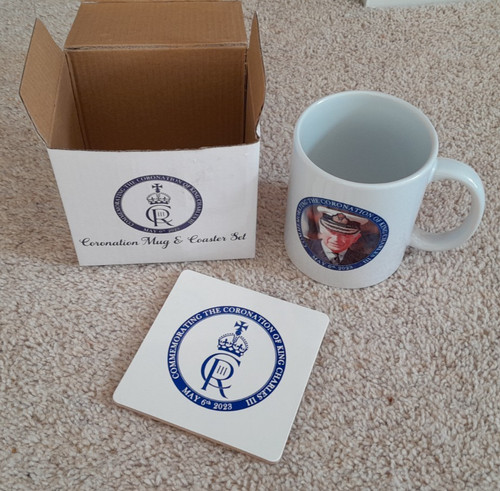 New boxed coronation mug - mug, &
