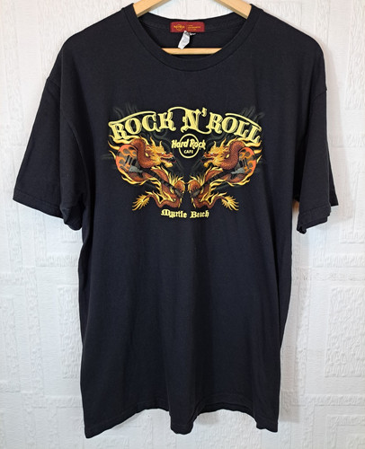 Hard rock cafe shirt - rock, myrtle