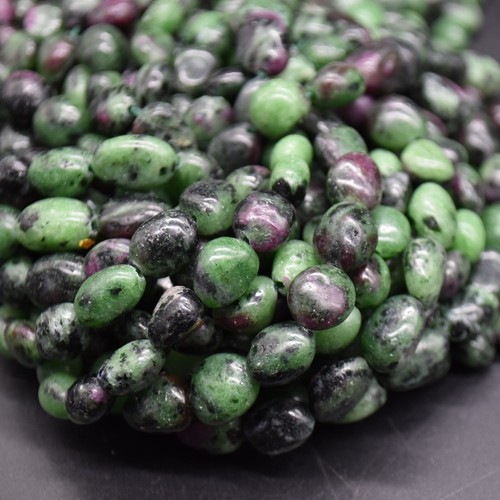 Tumbled nugget pebble beads - pebble,