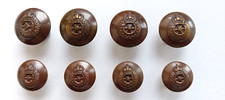 Matching Set of 8 Ministry of Supply Transport Car Service Buttons by Gaunt