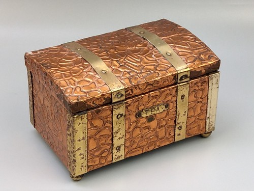 Vintage copper brass tea - copper,
