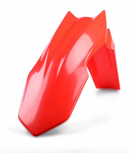 Polisport front fender red - (red, &