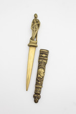 Vintage Brass Ornate Letter Opener