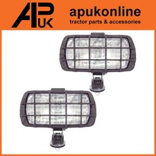 Pair Halogen Work Lights lamps