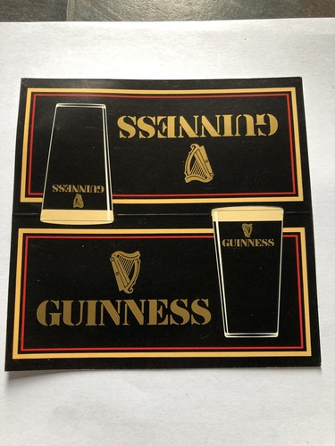 Vintage guinness tent - card, pub