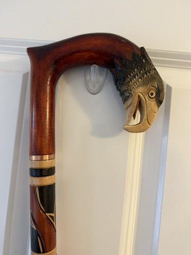 Cane walking stick - stick, wooden