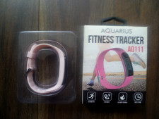 AQUARIUS Activity Tracker Wristband Pink Fitness Tech For Kids
