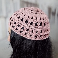Flower women kippot lace - flower,