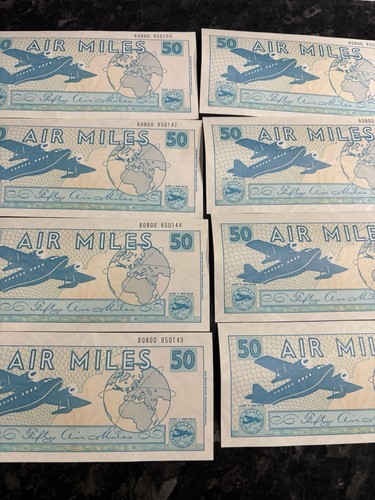 Vintage air miles voucher - air,