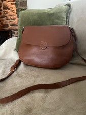 Modalu Leather Crossbody Bag in Tan Brown