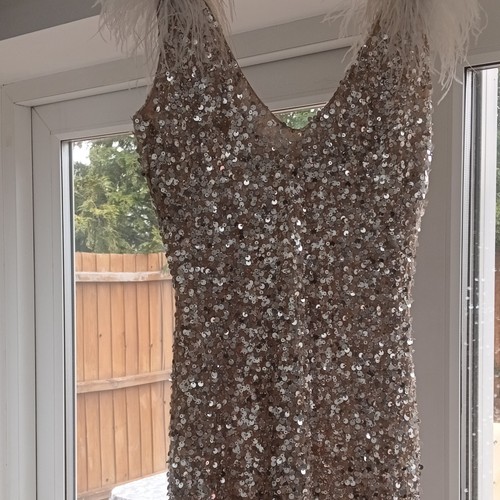 Nadine merabi beige silver - nadine,