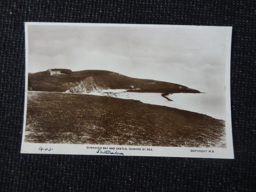 Dunraven bay and - castle, ogmore