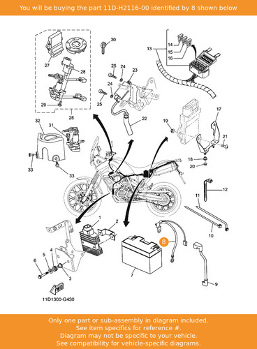 Yamaha wire minus - wire,, lead