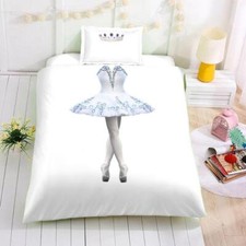 3D Ballerina Quilt Cover Set