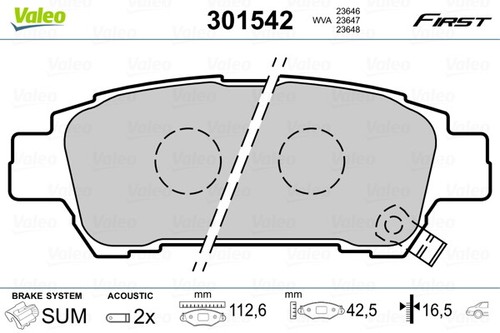 New brake pad - brake,