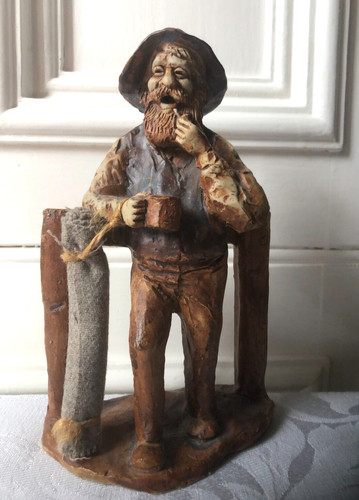 Australian pottery figurine - pottery,
