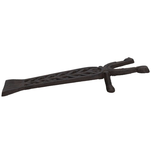 Ornate cast iron boot - boot, jack