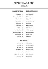 Mansfield Town vs Stockport