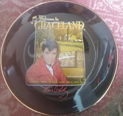Welcome graceland plate - welcome,