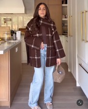 ZARA ZW WOMAN FW25 SHORT PLAID