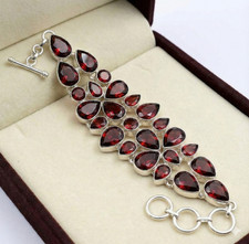 Red garnet gemstone - garnet, handmade