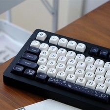 125 Keys Milky Way White PBT